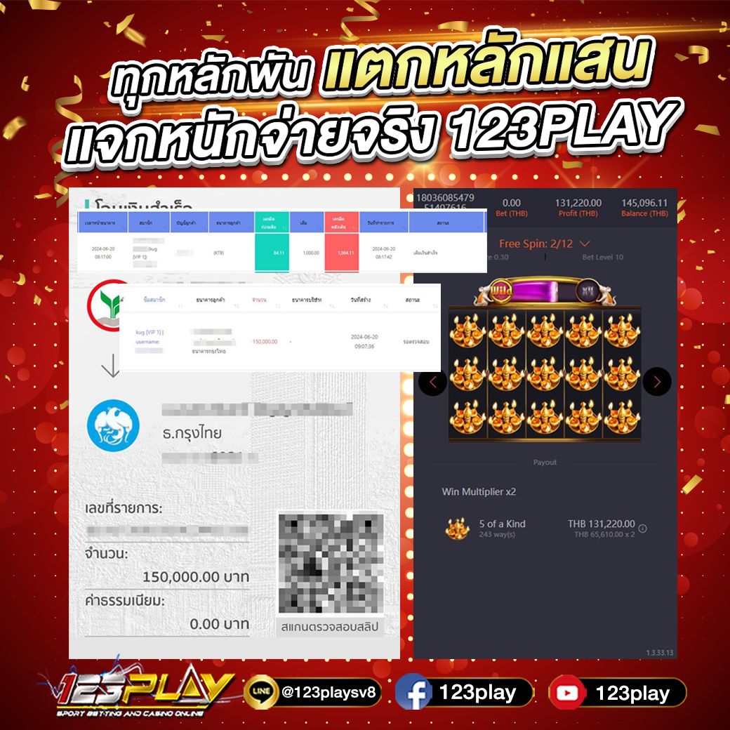 อัพเดทโบนัสแตก วันที่ 20 พฤษภาคม 2567 สดๆ ร้อนๆ